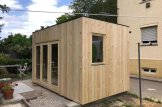 Bureau de jardin PREMIUM (Isolé, 34 mm + bardage), 4.1x2.4 m, 10 m² customer 3