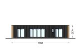 Chalet en bois habitable BELLA I RV (Isolé RE2020, 44 mm + bardage), 46 m² specification 2