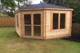Abri de jardin KIM (44 mm), 5x3 m, 15 m² customer 2