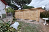 Garage en bois double ALTERNATIVE (44 mm), 6x6 m, 36 m² customer 2