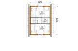 Maison préfabriquée en bois KARINA PV (Isolé RE2020, 44 mm + bardage), 46 m² specification 2