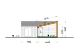 Chalet en bois habitable GINNY RV (Isolé RE2020, 44 mm + bardage), 49 m² specification 6