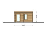 Sauna d'extérieur VIGOR (44 mm), 4.5x2.5 m, 4.9 m² specification 2