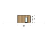 Chalet en bois habitable BELLA I RV (Isolé RE2020, 44 mm + bardage), 46 m² specification 5