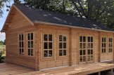 Abri de jardin en bois DEVON (Isolé, 34+34 mm), 6x4 m, 24 m² customer 3