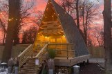 Abri de jardin en bois avec mezzanine TIPI (44 mm), 4.5x7 m, 23 m² + 14 m² customer 1