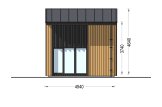Chalet en bois habitable SOPHIA RV (Isolé, RE2020), 20 m² specification 3