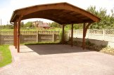 Carport en bois BETSY DUO, 6.15x6 m, 36.9 m² customer 1