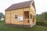 Chalet en bois habitable LIVINGTON (44+44 mm, RT2012), 50m² customer 2