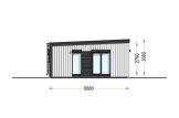 Maison préfabriquée en bois CARLA PV (Isolé RE2020, 44 mm + bardage), 60 m² specification 3