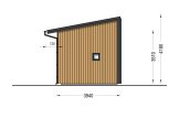 Chalet en bois SOPHIA (34 mm + bardage), 20 m² specification 6