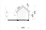 Chalet en bois ADALINE S (44 mm), 45 m² specification 6