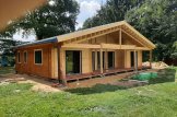 Chalet en bois RIVIERA (66 mm), 100 m² + 20 m² terrasse customer 3