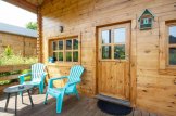 Chalet en bois avec terrasse ANGERS (44+44 mm), 36 m² + 19 m² customer 3