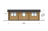 Garage en bois CLASSIC (34 mm), 4x7.5 m, 30 m² specification 3