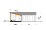 Chalet en bois habitable GINNY RV (Isolé RE2020, 44 mm + bardage), 49 m² specification 7