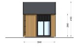 Chalet en bois SARA (34 mm + bardage), 20 m² specification 4