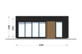 Abri de jardin en bois AMARA avec atelier (Isolé, 34 mm + bardage), 6x3 m, 15 m² specification 2