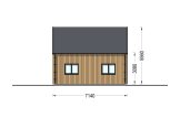 Chalet en bois en kit ALINA (34 mm + bardage), 46 m² specification 6