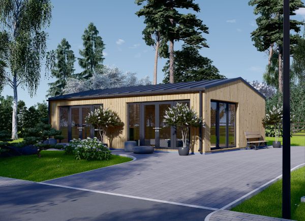 Studio de jardin MARINA Modern (44 mm + bardage), 8x6 m, 48 m² avp.ui.product_images.thumbnail 1