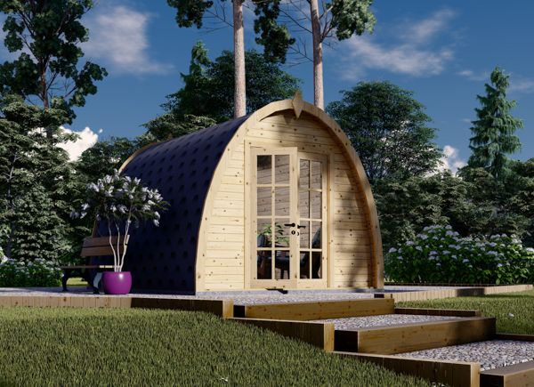 Abri de jardin en bois BRETA (28 mm), 3x4 m, 12 m² avp.ui.product_images.thumbnail 1