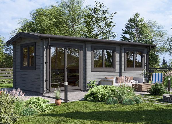 Abri de jardin en bois ELEONORA (44 mm), 6.6x3 m, 20 m² avp.ui.product_images.thumbnail 1