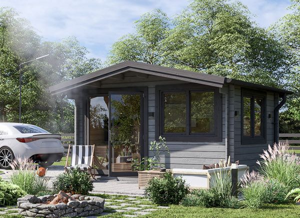 Abri de jardin en bois WISSOUS (34 mm), 4x3 m, 12 m² avp.ui.product_images.thumbnail 1