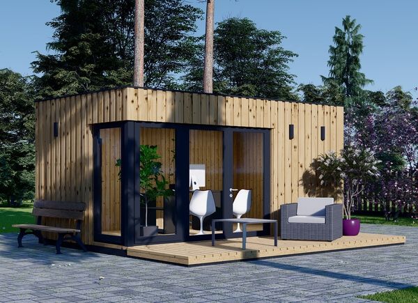 Bureau De Jardin En Kit En Bois Un Espace De Travail Chez Soi
