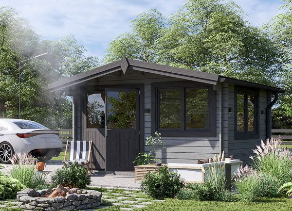 Abri de jardin en bois LILLE (34 mm), 4x3 m, 12 m² avp.ui.product_images.thumbnail 1
