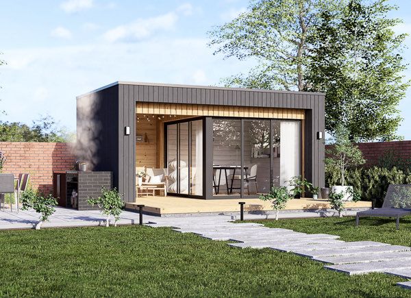 Abri de jardin en bois LAYLA (Isolé, 34 mm + bardage), 5x3 m, 13 m² avp.ui.product_images.thumbnail 1