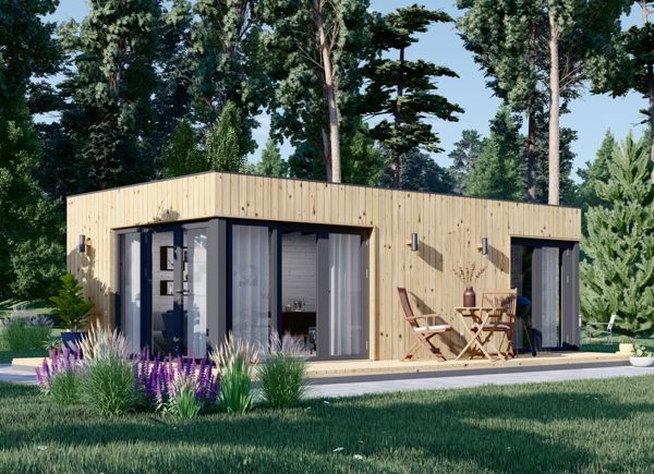 Studio de jardin PREMIUM (Isolé, 34 mm + bardage), 7.5x4 m, 30 m² avp.ui.product_images.thumbnail 1