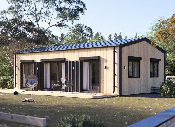 Chalet en bois habitable SELENE RV (Isolé, RE2020), 54 m² avp.ui.product_images.thumbnail 1
