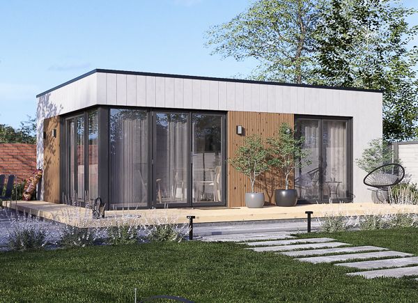 Bureau de jardin PREMIUM (34 mm + bardage), 6.5x4.5 m, 26 m² avp.ui.product_images.thumbnail 1