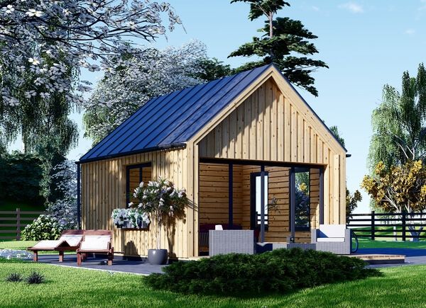 chalets en bois habitables de 20 m sans permis de construire