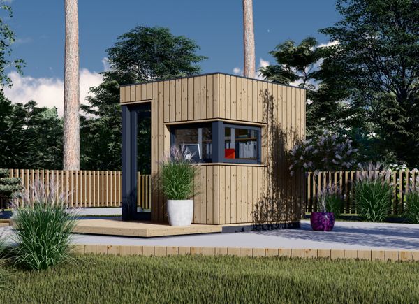 Bureau de jardin PREMIUM L (34 mm + bardage), 2x2 m, 4 m² avp.ui.product_images.thumbnail 1