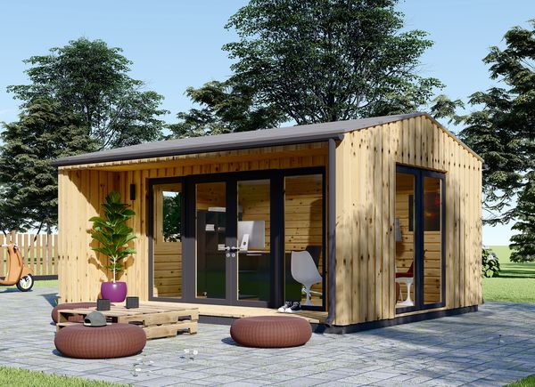 bureau de jardin en kit un espace de travail chez soi