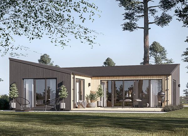 Chalet en bois en kit GINNY (34 mm + bardage), 49 m² avp.ui.product_images.thumbnail 1