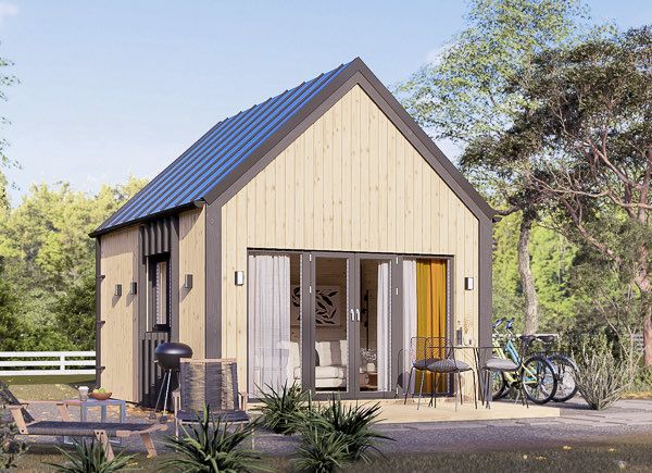 Chalet en bois habitable SALLY RV (Isolé, RE2020), 20 m² avp.ui.product_images.thumbnail 1