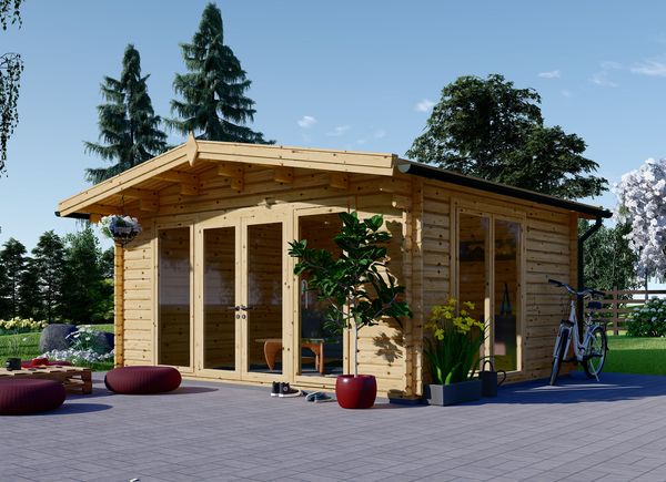 Abri de jardin en bois MARTA (34 mm), 5x4 m, 20 m² avp.ui.product_images.thumbnail 1