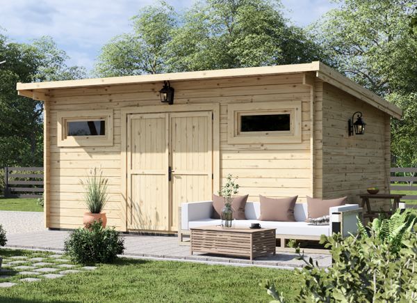 Abri de jardin en bois ESSEX S (44 mm), 5x4 m, 20 m² avp.ui.product_images.thumbnail 1