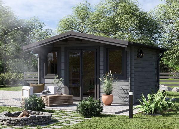 Abri de jardin en bois OLYMP (44 mm), 4x3 m, 12 m² avp.ui.product_images.thumbnail 1