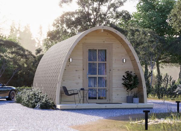 Abri de jardin en bois BRETA S (44 mm), 3x6 m, 18 m² thumbnail 1