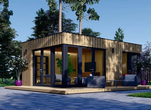 Studio de jardin PREMIUM (Isolé RE2020, SIPS), 7.5x4 m, 30 m² avp.ui.product_images.thumbnail 1