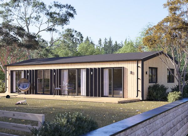 Chalet en bois NICOLE (44 mm + bardage), 68 m² avp.ui.product_images.thumbnail 1