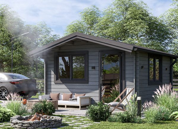 Abri de jardin en bois DREUX (34 mm), 4x4 m, 16 m² avp.ui.product_images.thumbnail 1