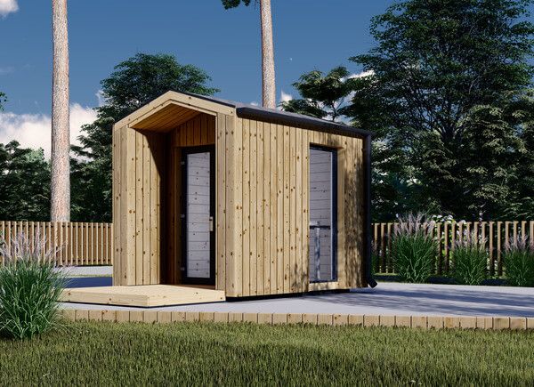 Bureau de jardin PIA (34 mm + bardage), 2x2 m, 4 m² avp.ui.product_images.thumbnail 1
