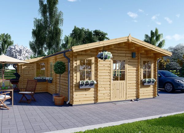 Chalet en bois DIJON (44 mm), 44 m² avp.ui.product_images.thumbnail 1