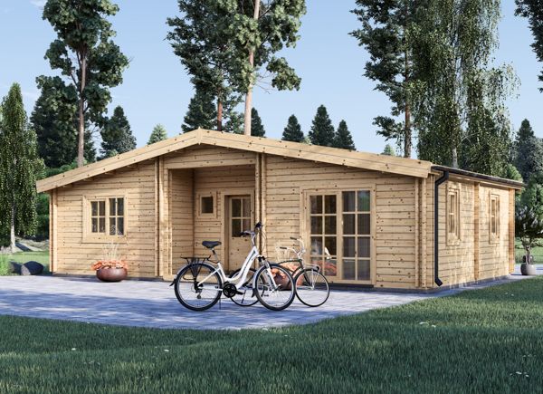 Chalet en bois FILL S (34+34 mm), 60 m² avp.ui.product_images.thumbnail 1