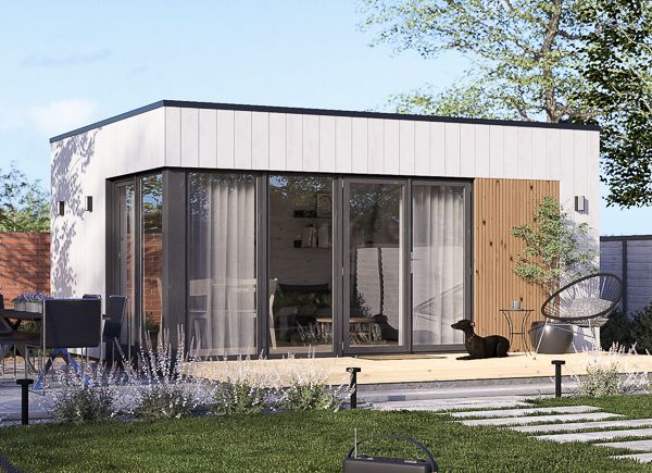 Bureau de jardin PREMIUM (34 mm + bardage), 5x4 m, 18 m² avp.ui.product_images.thumbnail 1