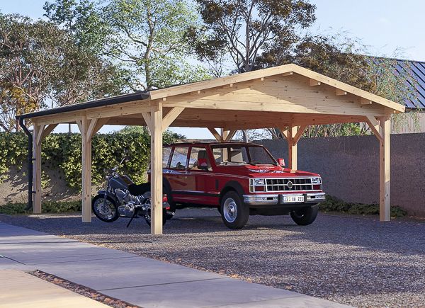 Carport en bois CLASSIC, 5x5.7 m avp.ui.product_images.thumbnail 1